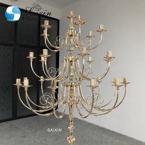 ZT-322 de pie de metal para boda, candelabro alto de lujo - Product Image 5
