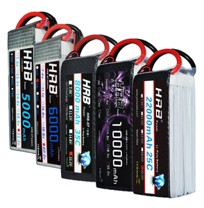 Batterie Lipo HRB 6S 22.2V 5000mAh 5200mah 6000mah 8000mah 10000mah 12000mah 16000mah 22000mah 50C pour drone UAV RC Quadricoptère - Product Image 1