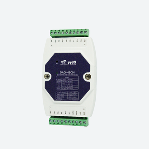 Módulo de Entrada Analógica <span class=keywords><strong>Diferencial</strong></span> de 8 Canales YMYS DAQ-41C02, Pantalla OLED, Voltaje de Operación de 2500V, Comunicación RS485, PLC de 16 bits - Product Image 4