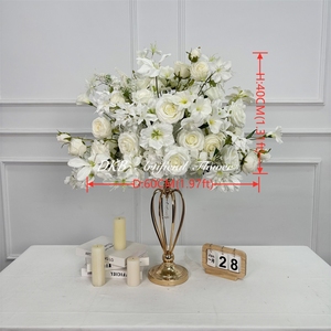 Centros de Mesa Populares para Bodas, Decoración Floral para Bodas, Centros de Mesa con Esferas de Flores para Decoración de Bodas - Product Image 2