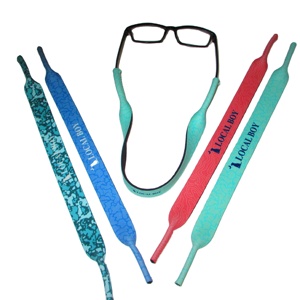 Low MOQ Logo benutzer definierte Sport Neopren Brille Sonnenbrille Hals halter Gurt - Product Image 1