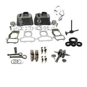 Kit cylindre, piston et bielle de vilebrequin pour moto XV250 - entièrement compatible avec Yamaha XV250 Virago 250. - Product Image 1