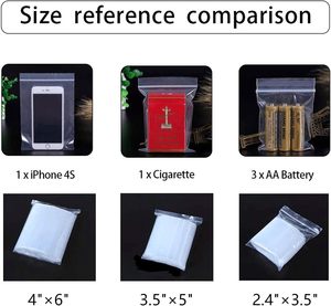 Custom BPA Free Self Sealing Plastic <b>Zip</b> <b>Lock</b> <b>Bag</b> Clear Poly <b>Bag</b> ZipLock <b>Bag</b> for for Jewelry Cookie Candy - Product Image 3
