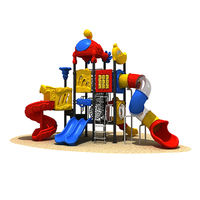 Ensembles de toboggans en plastique pour parc pour enfants, jeux de jardin, maison de jeu, jouets de plein air amusants pour enfants