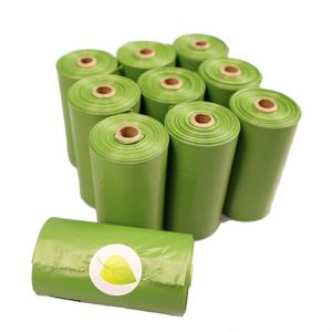 Pet Poop <b>Bags</b> <b>Compostable</b> Biodegradable Dog Waste <b>Bag</b> PBAT Pet Waste <b>Bag</b> - Product Image 2