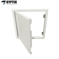 GYPTEK Panneau d'accès moderne en acier galvanisé ignifuge avec ouverture à verrouillage par bouton-poussoir pour grille de plafond dans les centres commerciaux et les hôtels