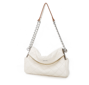 2025 tendance <span class=keywords><strong>Mona</strong></span> <span class=keywords><strong>Lisa</strong></span> femmes sac à bandoulière à la mode doux PU diamant-motif broderie chaîne unique bandoulière pour - Product Image 2