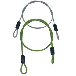 <span class=keywords><strong>สาย</strong></span>ล็อคกระเป๋าเดินทางแบบถักเหล็กเคลือบขนาด 3 มม. สำหรับการเดินทางกลางแจ้ง <span class=keywords><strong>สาย</strong></span>ลวดแบบห่วงคู่ ตัดได้ ปลอดภัยสำหรับสายเคเบิลรักษาความปลอดภัย - Product Image 4