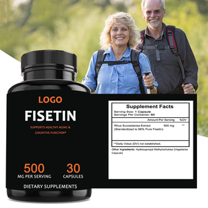 อาหารเสริมฟิเซตินพรีเมียม 500 มก. - ฟลาโวนอยด์ธรรมชาติเพื่อการต้านอนุมูลอิสระและช่วยชะลอวัย - ได้รับการรับรองมาตรฐาน GMP มีบริการรับผลิตแบบ Private Label - Product Image 2