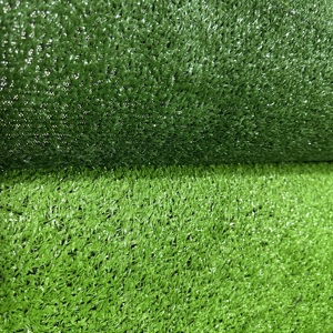 Gazon artificiel Duofu à poils courts de 1 cm, vert clair, écologique, résistant aux UV, résistant à l'usure, gazon synthétique pour la maison et la cour - Product Image 4