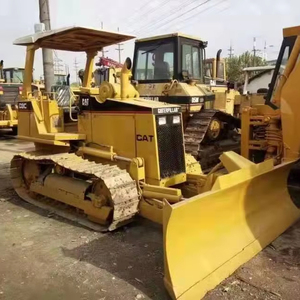 รถดันดินมือสอง CAT D3 รถแทรกเตอร์ขนาดเล็ก รถบูลโดเซอร์ CAT D6g D6d รถบูลโดเซอร์แบบตีนตะขาบ รถบูลโดเซอร์มือสอง Caterpillar D6 D7 D3 D4 D5 - Product Image 1