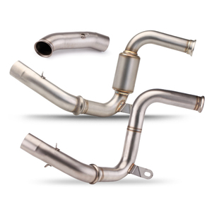 Tubo Conector de Escape para Motocicleta <span class=keywords><strong>125</strong></span> 250 390 DUKE RC390, Tubo de Enlace Central, Sistema de Escape Deslizable 2017 <span class=keywords><strong>2018</strong></span> 2019 2020 - Product Image 3