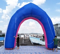 Orient Gonflables personnalisé de requin Gonflable arche porte attraction