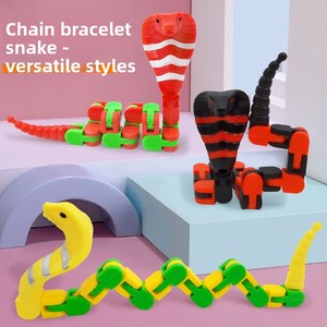 Piñón Giratorio Mecánico Transformable para Dedo, Pulsera Serpiente Creativa y Versátil para Aliviar el Estrés, Juguete de Cadena de Serpiente, Regalo para Niños - Product Image 2