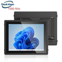 Panel PC Industrial de 15/15.6 Pulgadas, Sin Ventilador, Impermeable IP65, con RS232/RS485 y Funcionamiento Confiable 24/7, J1900 J6412 I3 I5 I7