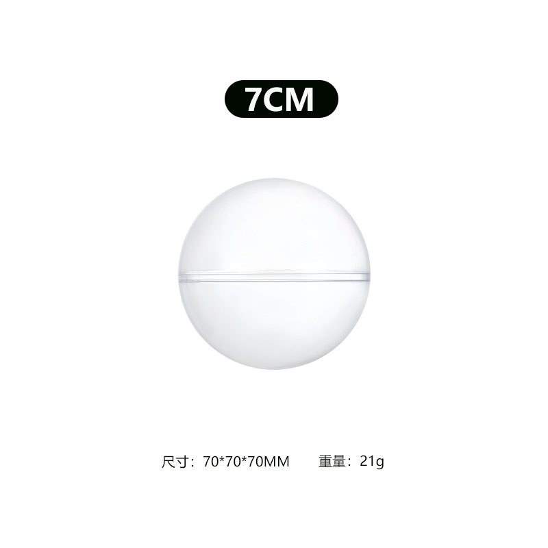 Grado Alimenticio 7CM - Bola Redonda Sin Agujeros