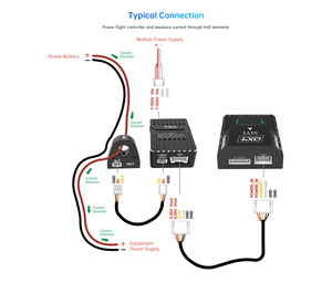 Módulo de alimentación con sensor Hall, módulo de alimentación para drones de amplio voltaje y alta precisión, compatible con el controlador de vuelo N7, accesorio para FPV UAV - Product Image 6
