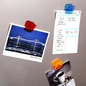 Support mural rectangulaire pour affiches et photos, organisateur de décoration pour bureau à domicile, pince à photos en gros - Product Image 1