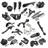 NICECNC CNC Accessoires de cadre de bras d'embrayage de moto, repose-pieds, stabilisateur de changement de vitesse, support de bagages pour Yamaha Tenere TNR 700 Tenere700