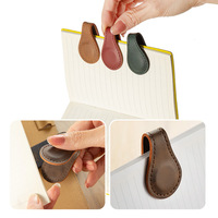 Marcadores Magnéticos de PU, Exquisitos y Creativos, Estilo Artístico Vintage, Marcadores Grabados con Láser, Papelería, Marcadores para Cuadernos