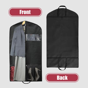 Tissu Vêtements Fourre-Tout Organisateur Extra Mesh Poche Vêtements Suspendus Visible Sac De Protection Voyage Organisateur Sac - Product Image 2