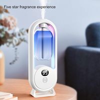 Diffuseur d'aromathérapie sans fil silencieux Machine murale d'huiles essentielles pour usage domestique Accessoires de parfum