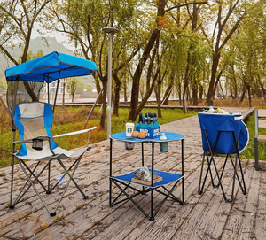 OEM Portátil Sombrilla Barato Plegable Silla de Camping Con Toldo Silla de Playa con Sombra - Product Image 6