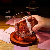 Luxe Mount Fuji Design Borosilicaatglas Shot Glas Clear Drink Wijn Glas Cup Whisky Rocks Tuimelaar Bar Spirit Glazen