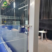 Ensemble super complet Cancha De Padel panoramique antirouille de haute qualité et prix d'usine merveilleux