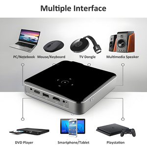 10500mAh pin Powered ngoài trời Túi DLP bản địa 720p HD 200ANSI LM cảm ứng Android 2 + 32GB wifi6 ném Ngắn Laser chiếu 4K - Product Image 4