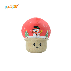 Famipet Manufacturer Wholesale New Christmas <b>Crystal</b> <b>Ball</b> Design Soft Stuffed Crinkle Pet Plush Toy Squeaky Dog Toy - Product Image 6