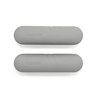 Anneau de yoga lesté Glossface Smooth en silicone, surface en silicone, 5 lb et 10 lb, anneau de fitness lesté en silicone