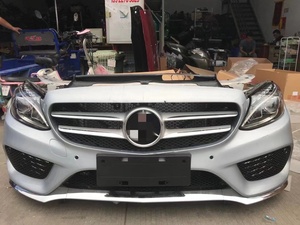 Pare-chocs avant de haute qualité d'occasion pour <span class=keywords><strong>Mercedes</strong></span>-Benz <span class=keywords><strong>Classe</strong></span> <span class=keywords><strong>C</strong></span> W205 <span class=keywords><strong>2019</strong></span>- Fixation par boulons avec garantie de 6 mois Ajustement universel - Product Image 4