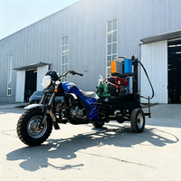 Foreuse de puits d'eau portable pour moto, 100 m, automatique, petite, mini, 30 CV, diesel, pour usine