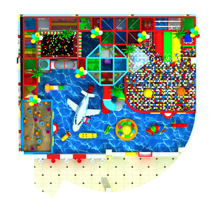 Conjunto de <span class=keywords><strong>Juegos</strong></span> Modular para Interiores con Temática, Juego Suave para Niños, Equipo de <span class=keywords><strong>Juegos</strong></span> para Interiores <span class=keywords><strong>Infantiles</strong></span>, Color Personalizado, Alta Capacidad - Product Image 5