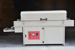 Tunnel de séchage IR semi-automatique personnalisé à air chaud, 220V 550W, 2m x 0.6m x 1.1m, pour film de transfert thermique - Product Image 2