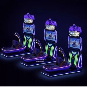 เครื่องเล่นเกมสำหรับเด็ก ทำจากพลาสติกทนทาน ยี่ห้อ Shunhong ขนาดใหญ่ สำหรับเครื่องเล่นเกมอาร์เคด ใช้ไฟ 110/220V ได้ทุกระบบ - Product Image 5