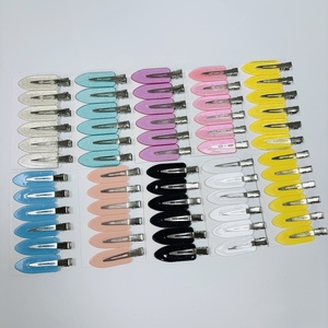 2025 moda mujer pinzas <span class=keywords><strong>para</strong></span> <span class=keywords><strong>el</strong></span> cabello sin costuras Color sólido horquilla maquillaje accesorios <span class=keywords><strong>para</strong></span> <span class=keywords><strong>el</strong></span> cabello mujeres pasadores <span class=keywords><strong>para</strong></span> <span class=keywords><strong>el</strong></span> cabello - Product Image 2