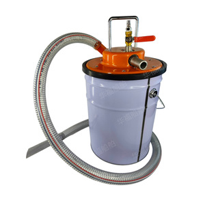 Pneumatic Vacuum Cleaner 30 Gal Steel Tank Industrial Dust Collector <b>Top</b> <b>Loading</b> 4 In Inlet - Product Image 5