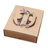 Boîte à gâteau miniature personnalisée en papier, type tiroir, pour fruits, pour collations, vente en gros, logo personnalisé, emballage alimentaire recyclable, boîtes à biscuits personnalisées