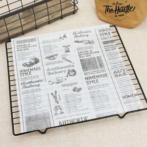 Custom Printed Fast Food Fried Chicken Sandwich Greaseproof Food Wrapping <b>Paper</b> Greaseproof <b>Paper</b> for Fried Fast Food Packaging - Product Image 3