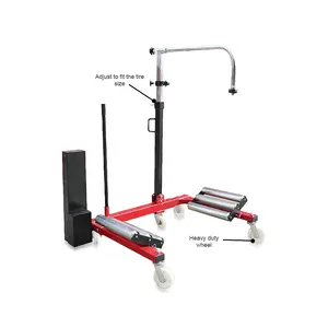 UE-TX12007 1.5Ton Hydraulique Roue Dolly