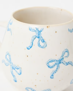 Jolie tasse à café en céramique avec nœud, tasse à café avec nœud, 250 ml, tendance, parfaite pour les boissons chaudes et les chocolats chauds confortables - Product Image 5