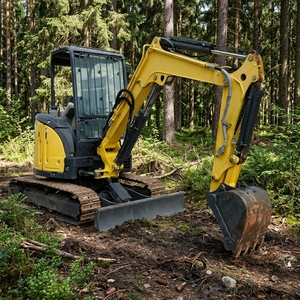 Mini-excavatrice d'occasion à vendre, mini-pelle sur chenilles 2,5 tonnes Yanmar, mini-excavatrice agricole d'occasion - Product Image 1