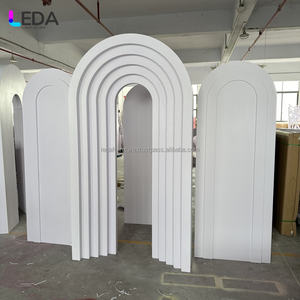 LEDA elegante arco estructura acrílico boda telón de fondo boda decoración perfecta para eventos de boda - Product Image 2