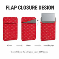 Funda de Neopreno para Portátil al por Mayor, Funda Protectora para Computadora, Bolsa para Portátil Duradera y Portátil de 11, 12, 13, 14, 15 y 16 Pulgadas