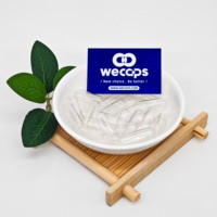 Capsules vides en hydroxypropylméthylcellulose Wecaps 000 transparentes de qualité pharmaceutique avec impression personnalisée