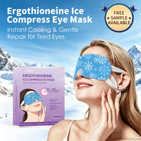 Nouveau produit 2026 : Patch oculaire hydrogel rafraîchissant instantané à l'ergothionéine – Masque compressif pour les yeux, idéal pour les poches, les cernes et la fatigue oculaire