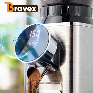 <span class=keywords><strong>Molinillo</strong></span> <span class=keywords><strong>de</strong></span> Café Burr para Uso Doméstico, Acero Inoxidable, 48 Ajustes <span class=keywords><strong>de</strong></span> Molienda Precisos, Soporte Desmontable con Embudo, para Espresso/Prensa Francesa/Cafetera <span class=keywords><strong>de</strong></span> Goteo/Café Frío - Product Image 3