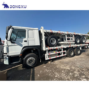 סמי טריילר שטוח להובלת מכולות 2/3/4 סרנים, 20 רגל, 45 רגל, 40 רגל, למכירה - Product Image 4